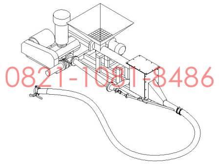 desain cement feeding pump