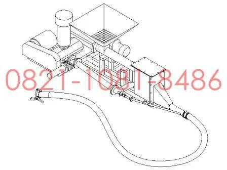 desain cement feeding pump