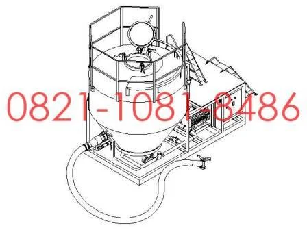 desain Horizontal Cement Feeder