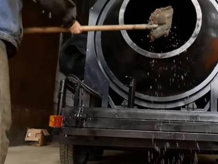 supply material asphalt patch mixer