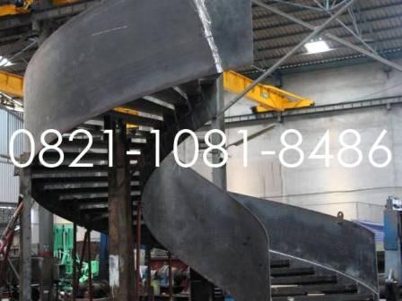 fabrikasi tangga spiral