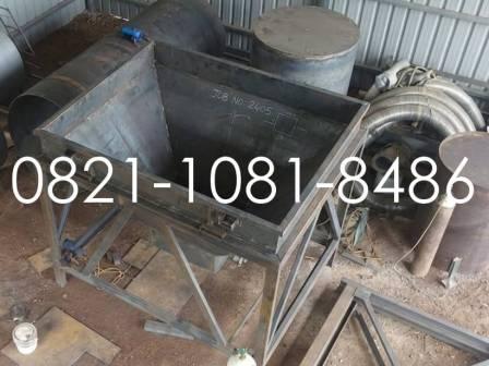 fabrikasi batching plant simpel murah