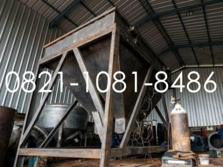 fabrikasi batching plant simpel